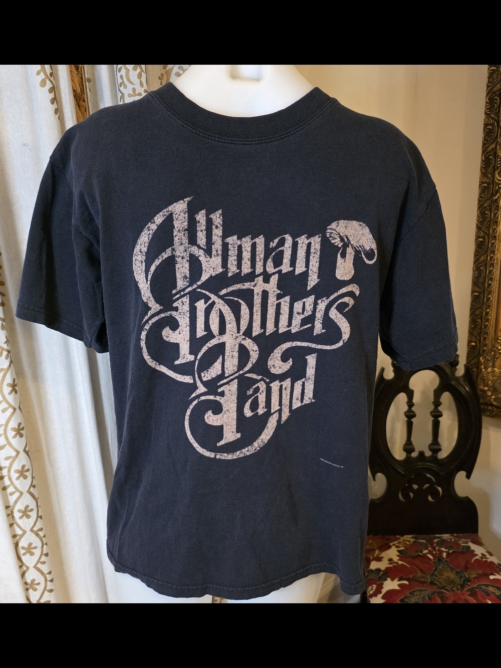 Vintage 90's Allman Brothers Band Black Graphic Tee